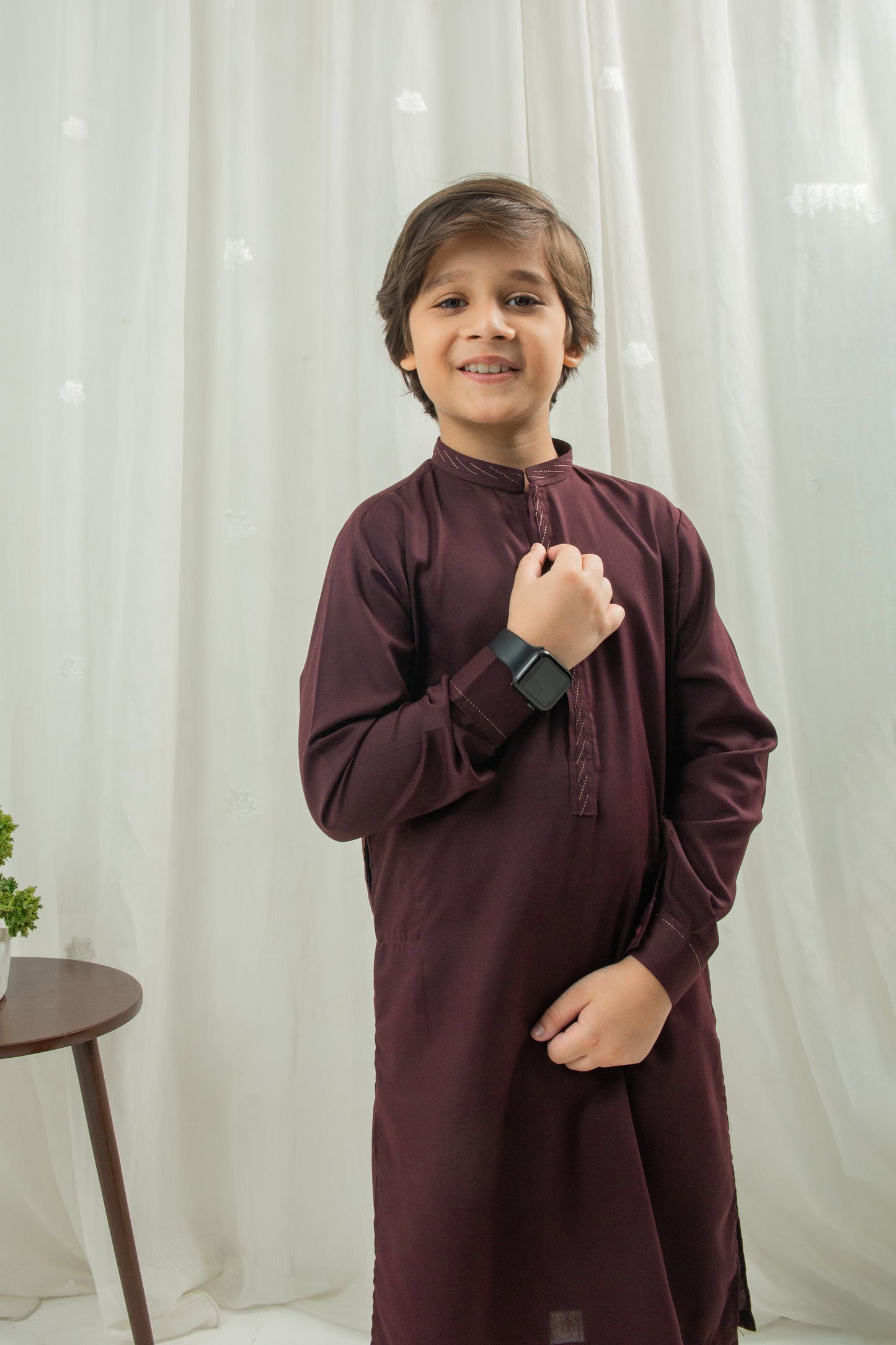 Purple kurta pajama