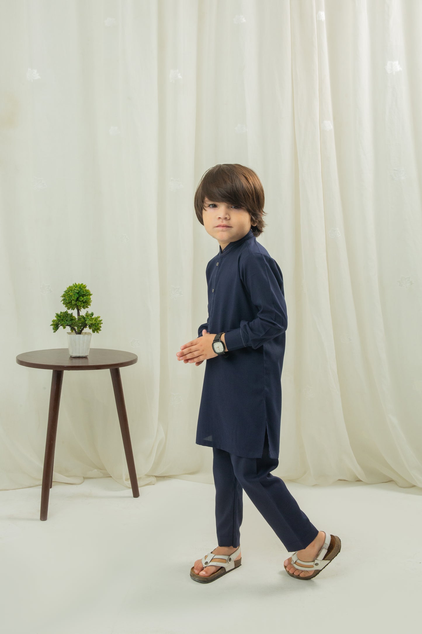 Navy Blue Kurta pajama