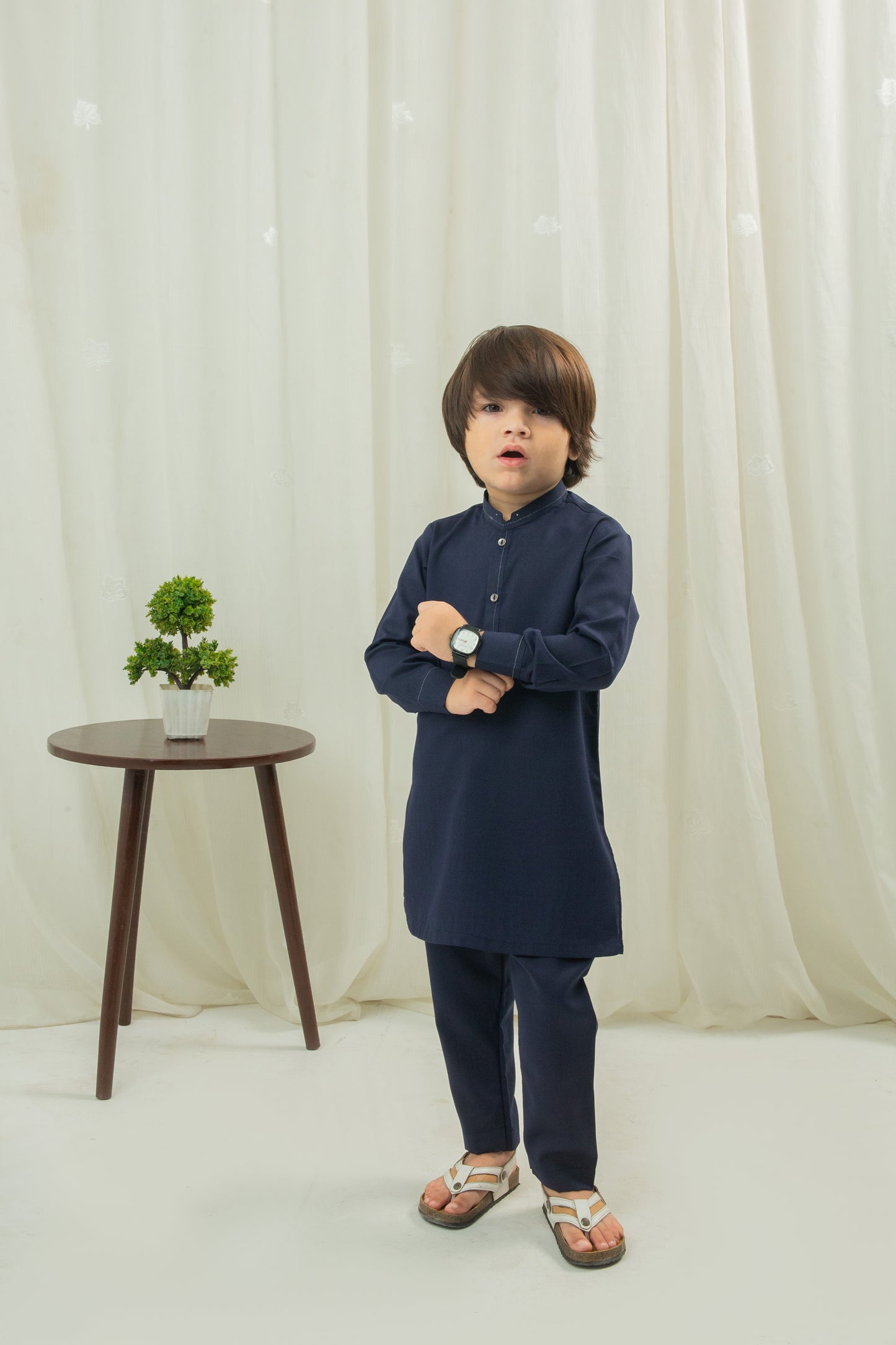 Navy Blue Kurta pajama