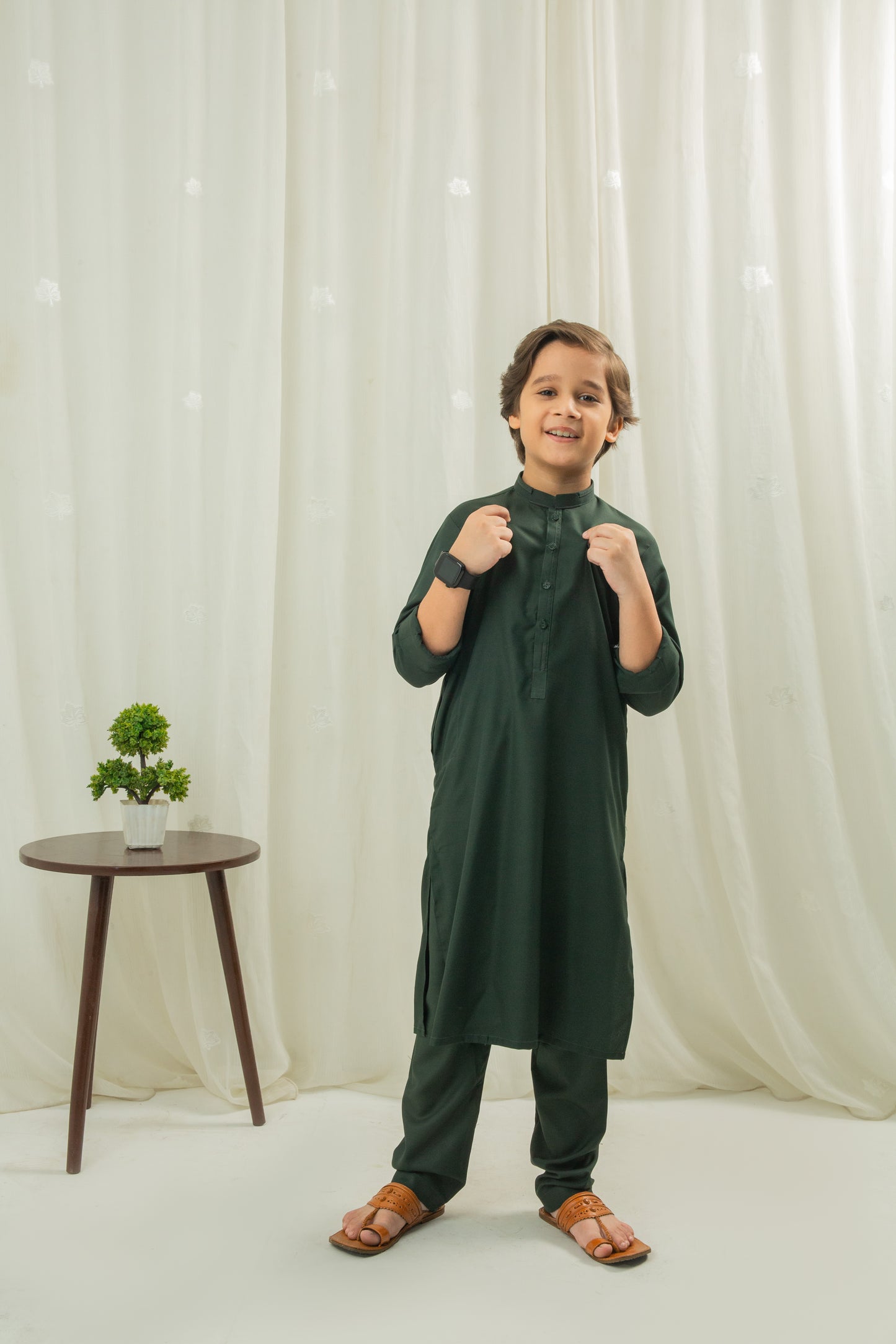 Green kurta Pajama