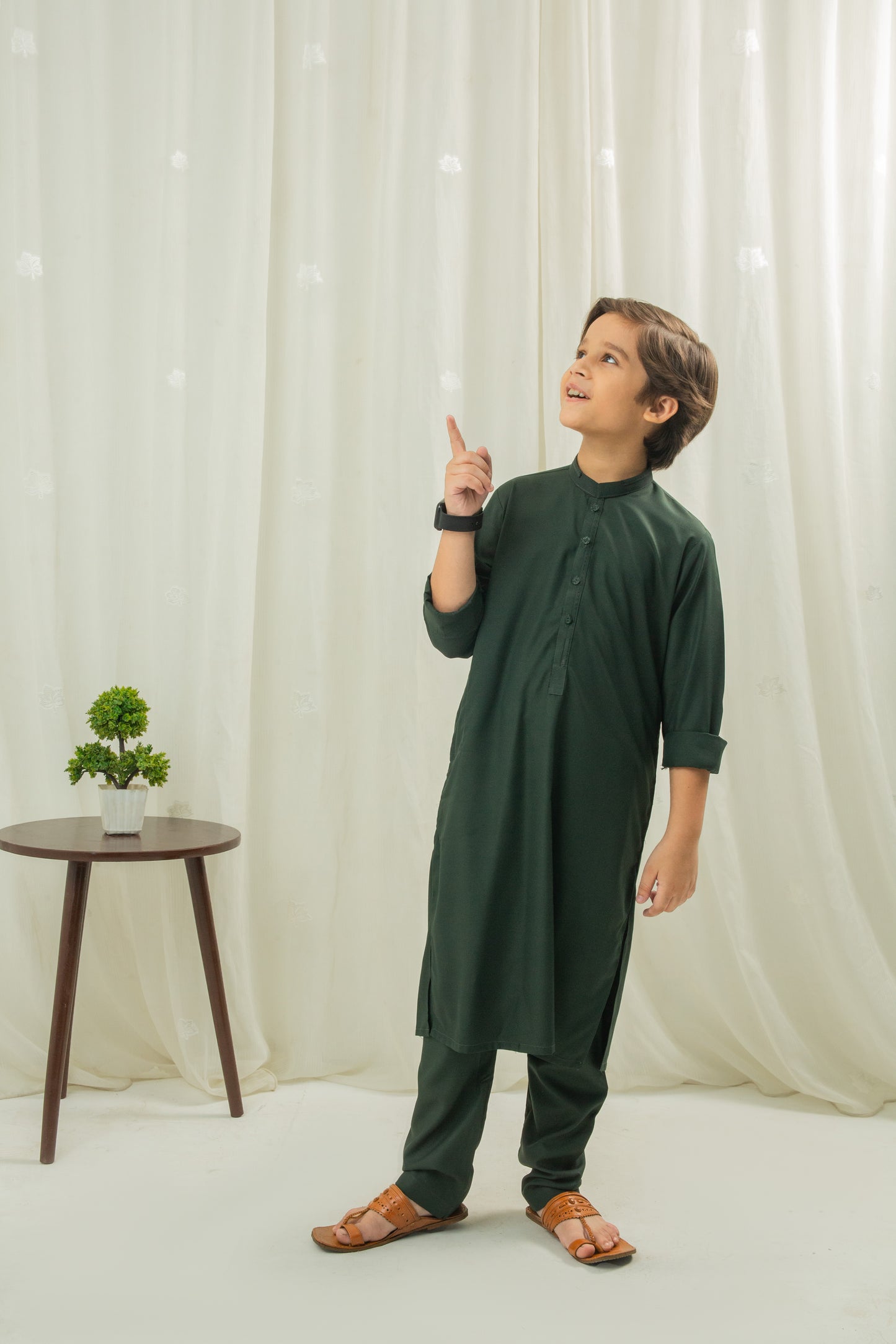 Green kurta Pajama