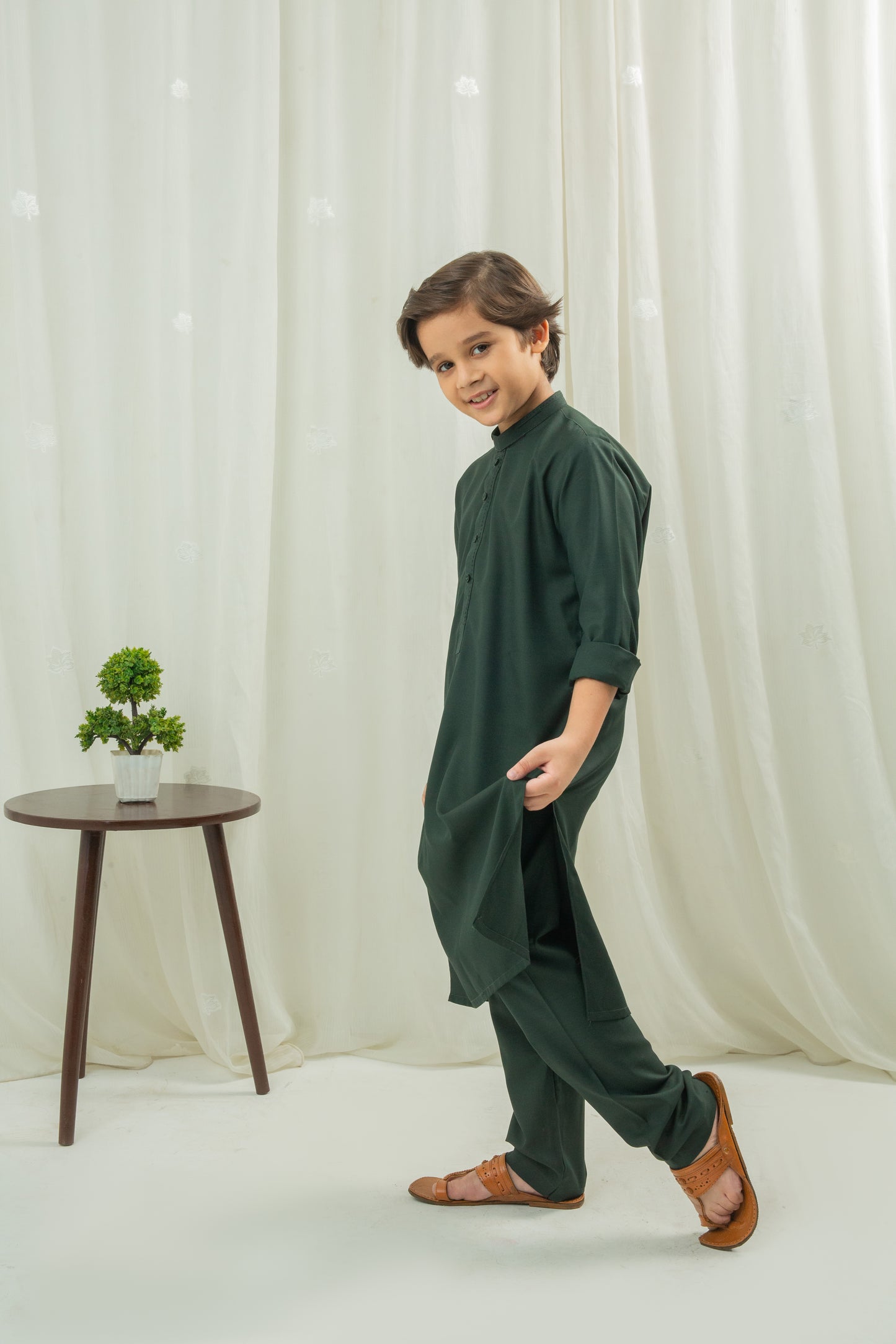Green kurta Pajama