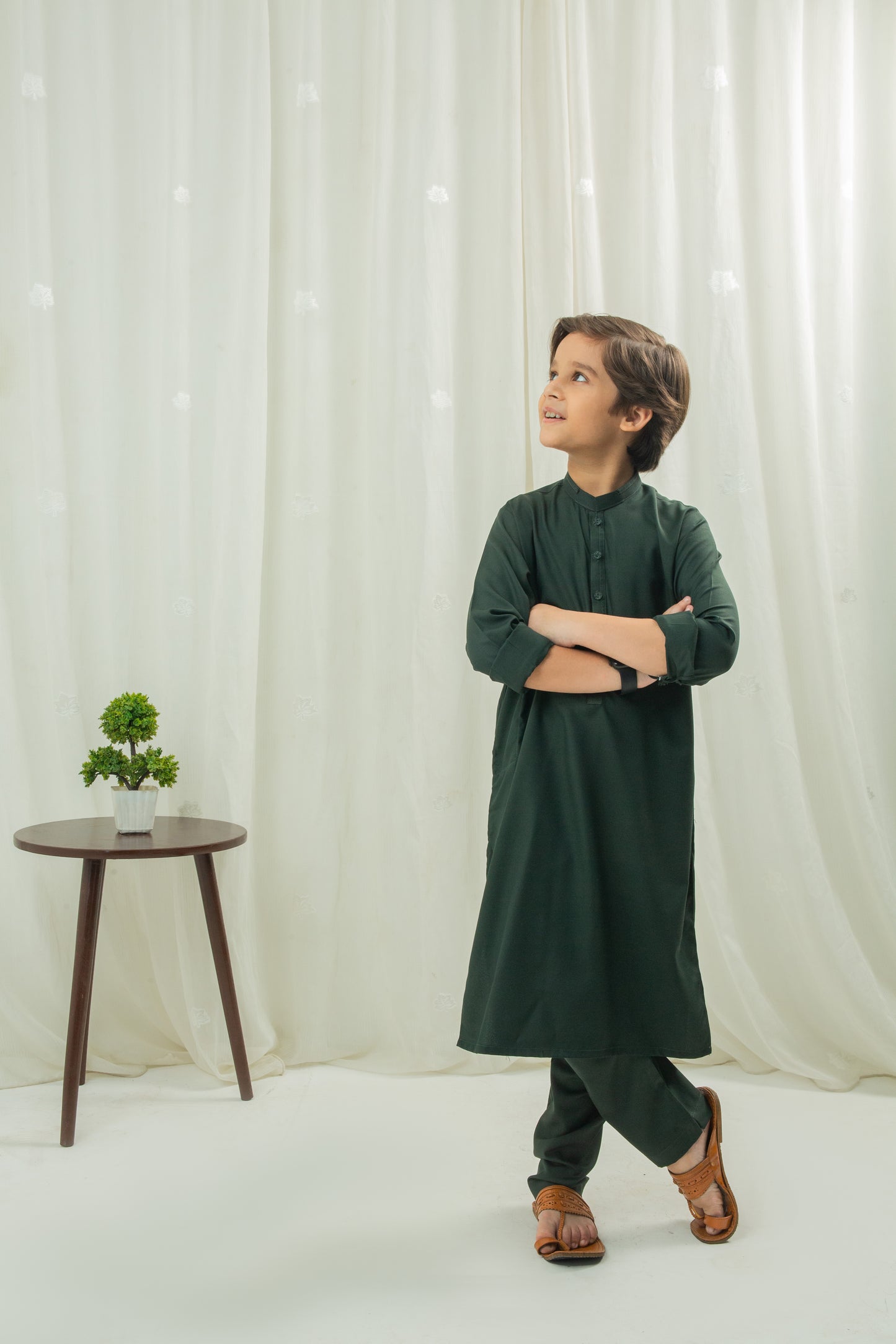 Green kurta Pajama