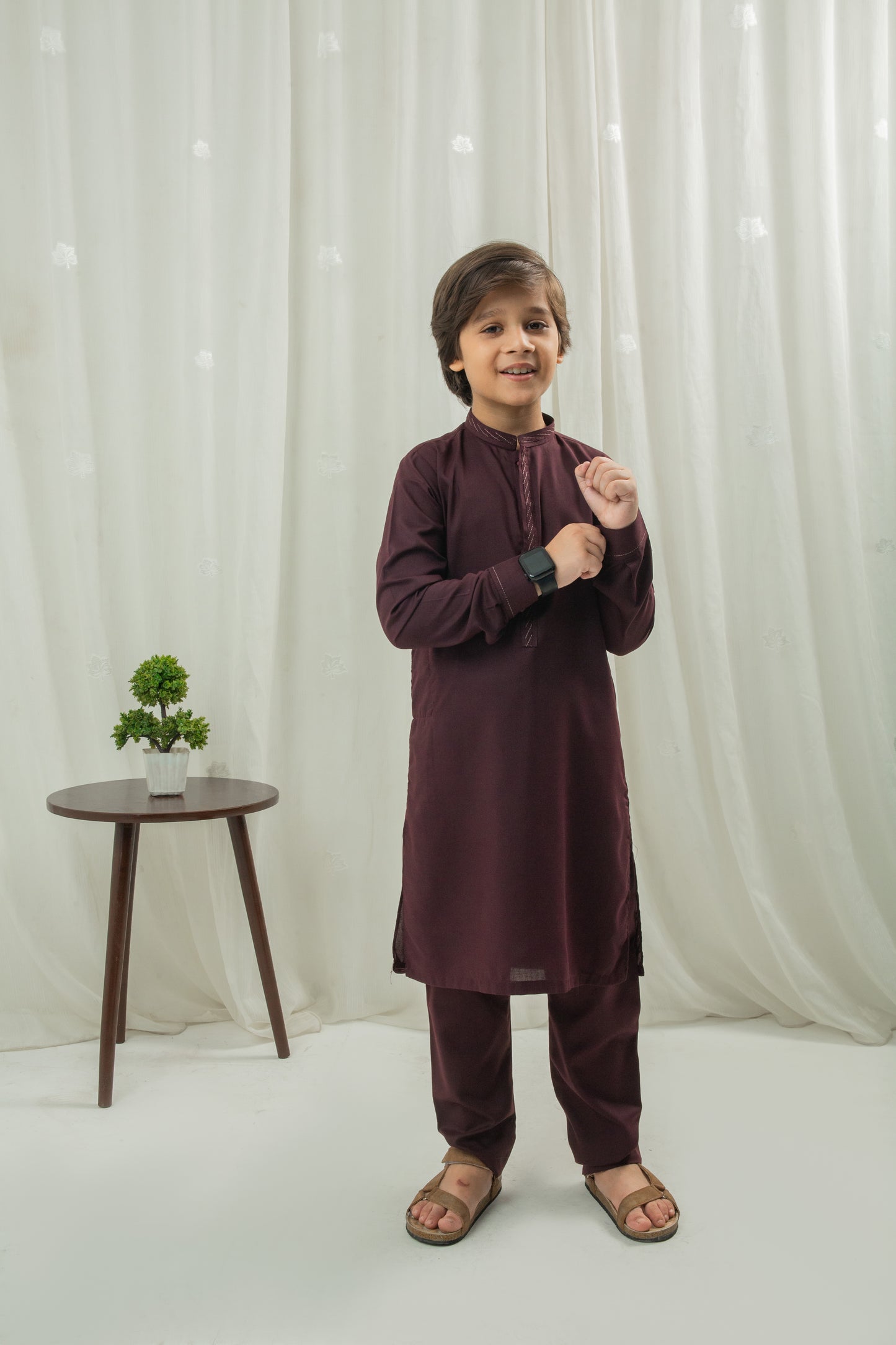 Purple kurta pajama