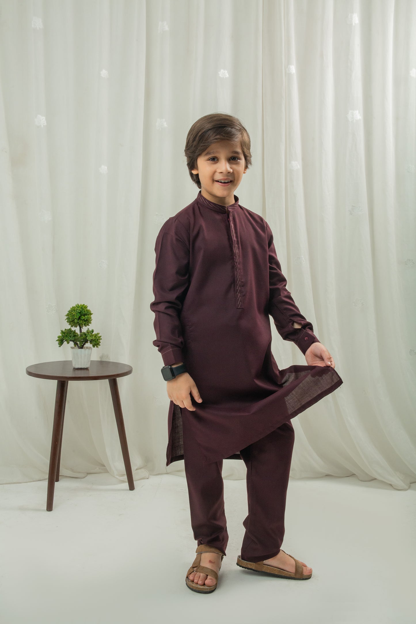 Purple kurta pajama