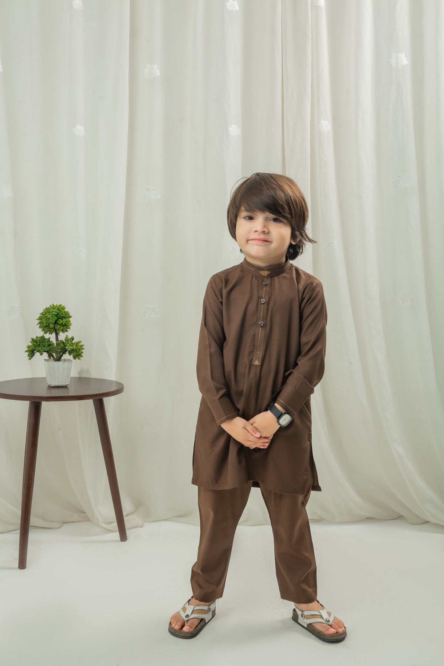 Brown kurta pajama