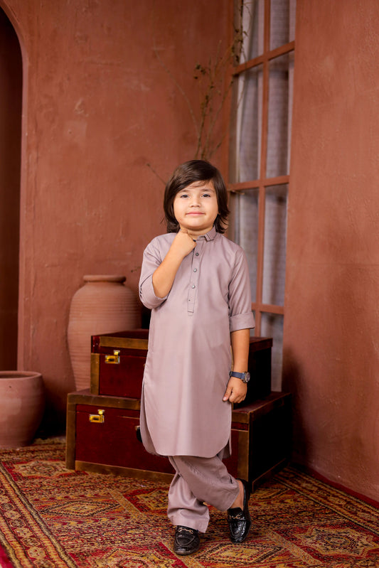 Coco Brown Kameez Shalwar