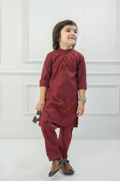 Reddish kurta pajama