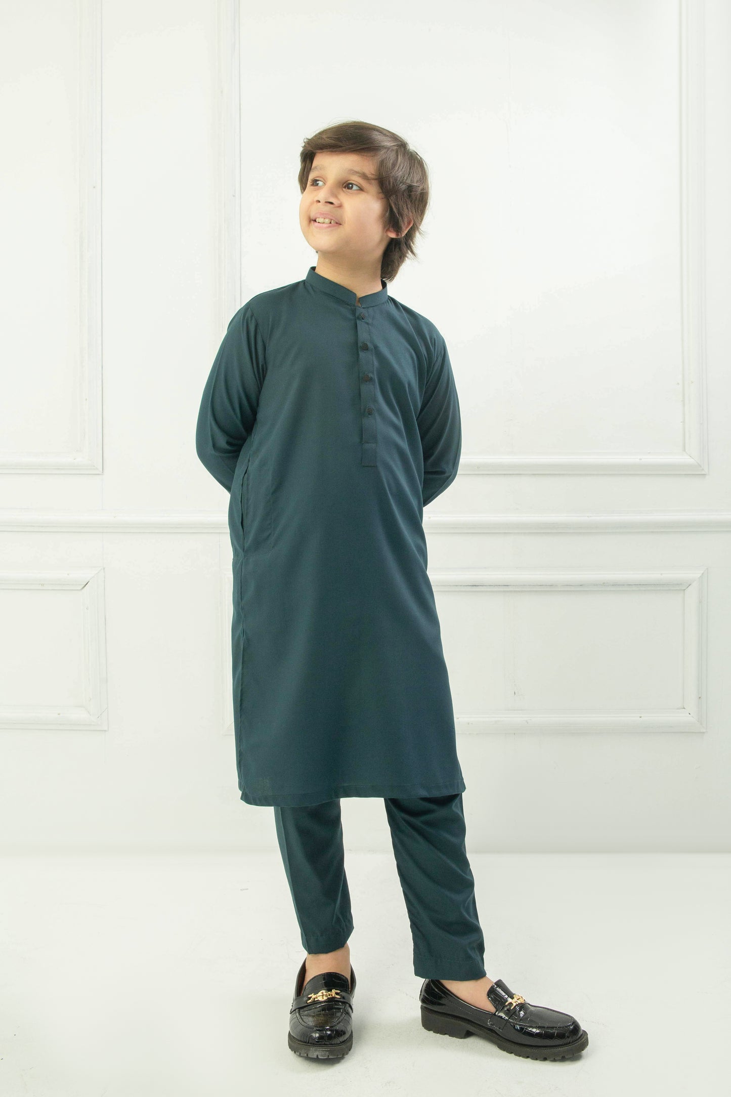 Sea green kurta pajama